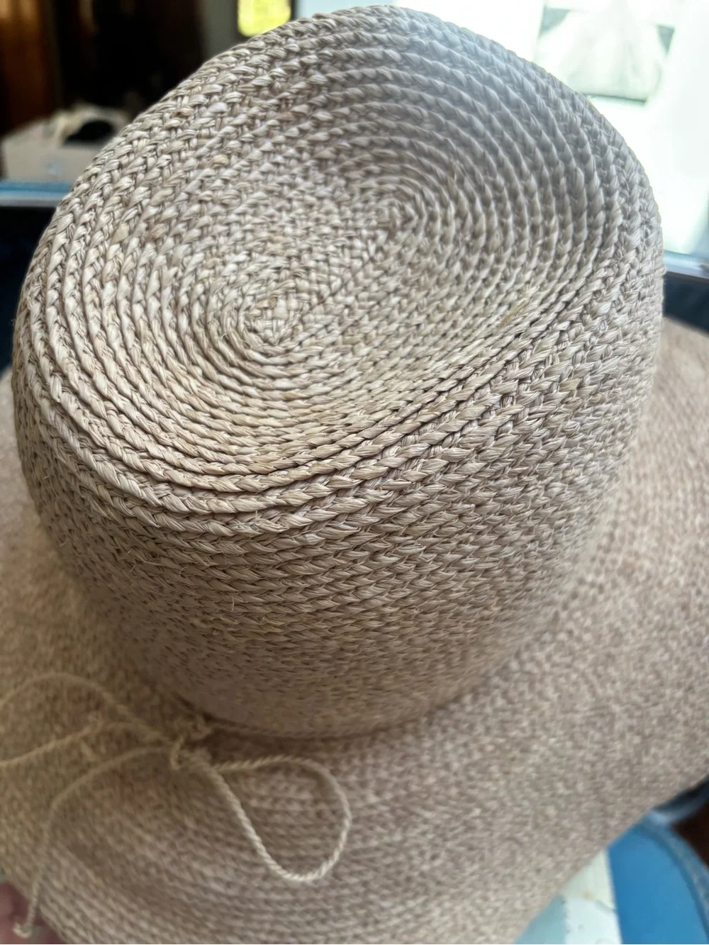 Delphina by Helen Kaminski Hand Rolled Raffia String sun upf 50 plus hat